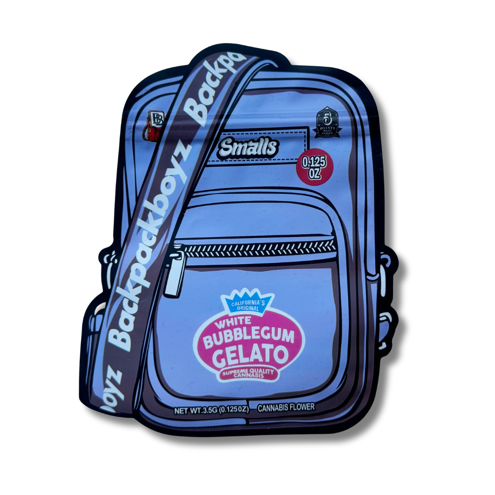 BACKPACKBOYZ White Bubble Gum Gelato 3.5g FLOWER BAGS BACKPACKBOYZ White Bubble Gum Gelato 3.5g FLOWER BAGS