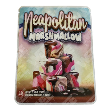 Neapolitan Marshmallow 3.5G Mylar Bags