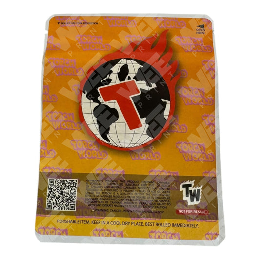 Sweet Peach Slurpee 3.5G Mylar Bags