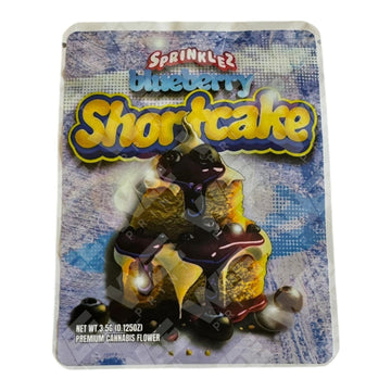 Sprinklez Blueberry ShortCake 3.5G Mylar Bags