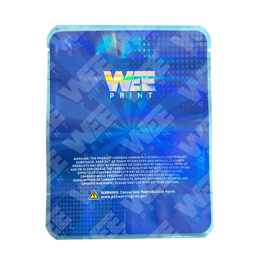 LA Dodgers 3.5g CUSTOM UV STICKER MYLAR BAGS