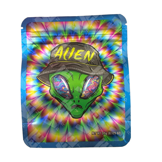 The Alien Hat 3.5G Mylar Bags