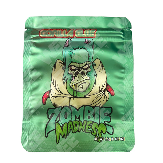 Gorilla Glue Zombie Madness 3.5G Mylar Bags