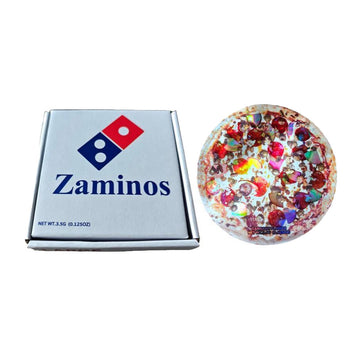 Zaminos Pizza Mylar Bag and Box