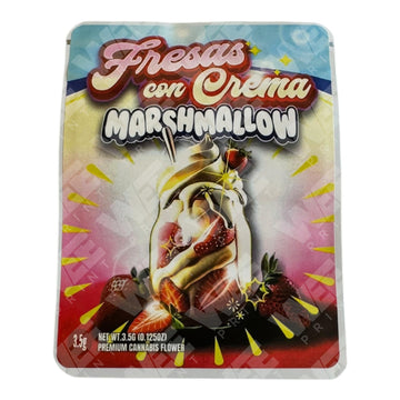 Fresas Con Crema 3.5G Mylar Bags