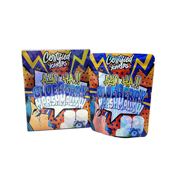 BAG WITH BOX Blueberry Marshmallow 3.5g Mylar