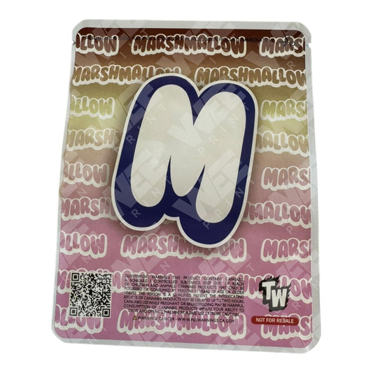 Neapolitan Marshmallow 3.5G Mylar Bags