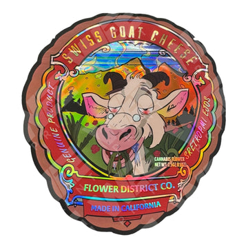 Swiss Goat Cheese 3.5G Mylar Bags