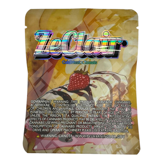 Le Claire Brown 3.5G Mylar Bags