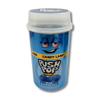 PUSH POPS BLUE RASBERRY 3.5g FLOWER JAR