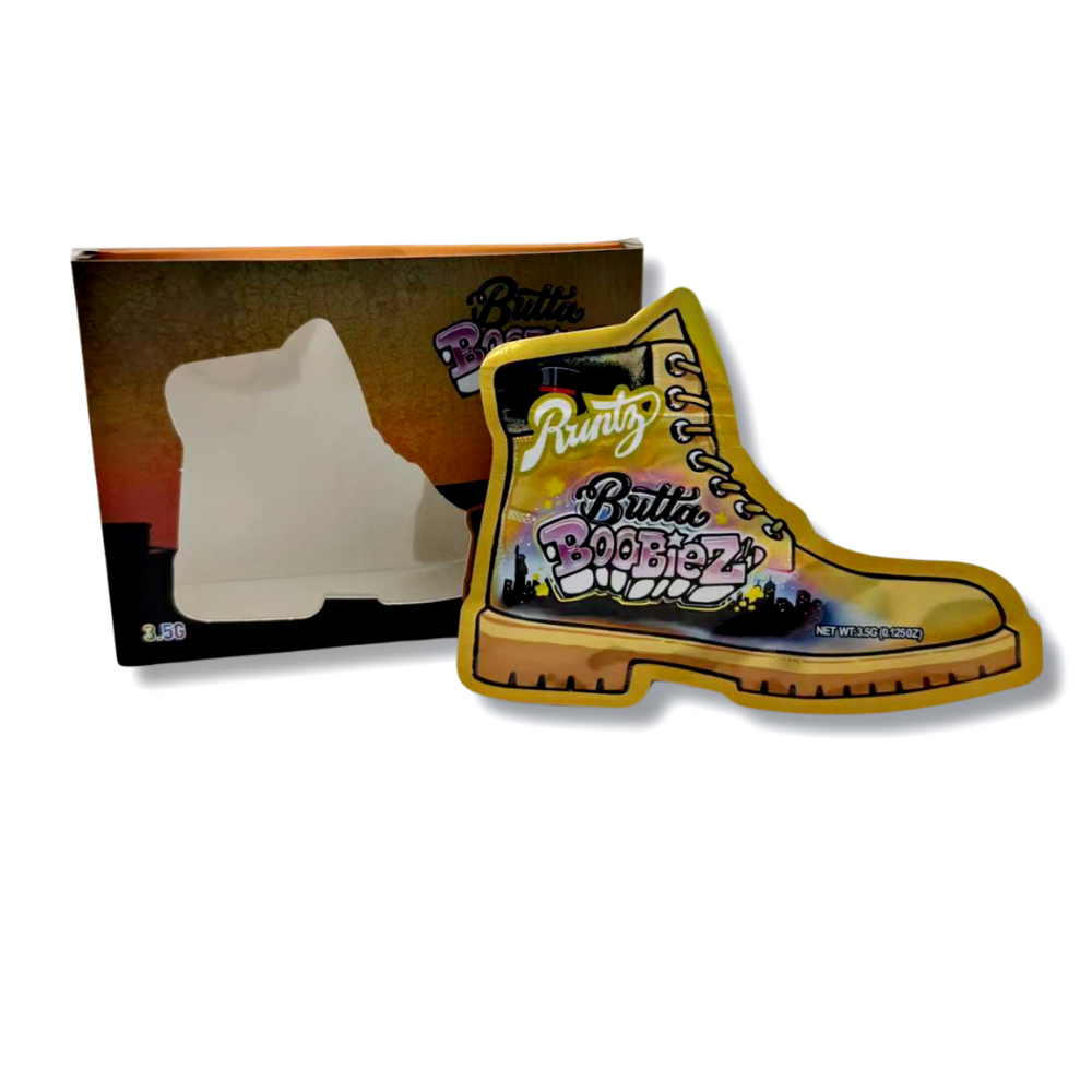 RUNTZ BUTTER BOOBIEZ 3.5g  Mylar Bag and Box