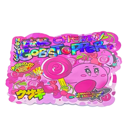 Black Cherry Gobstopper 3.5G Mylar Bags