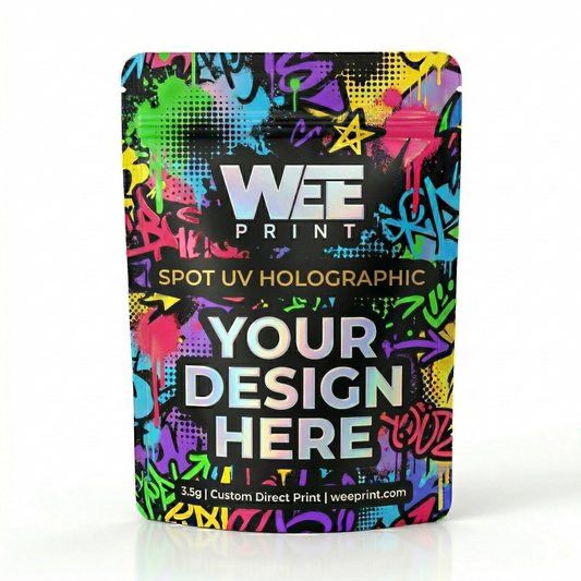 3.5g Custom Direct Print Mylar Bags