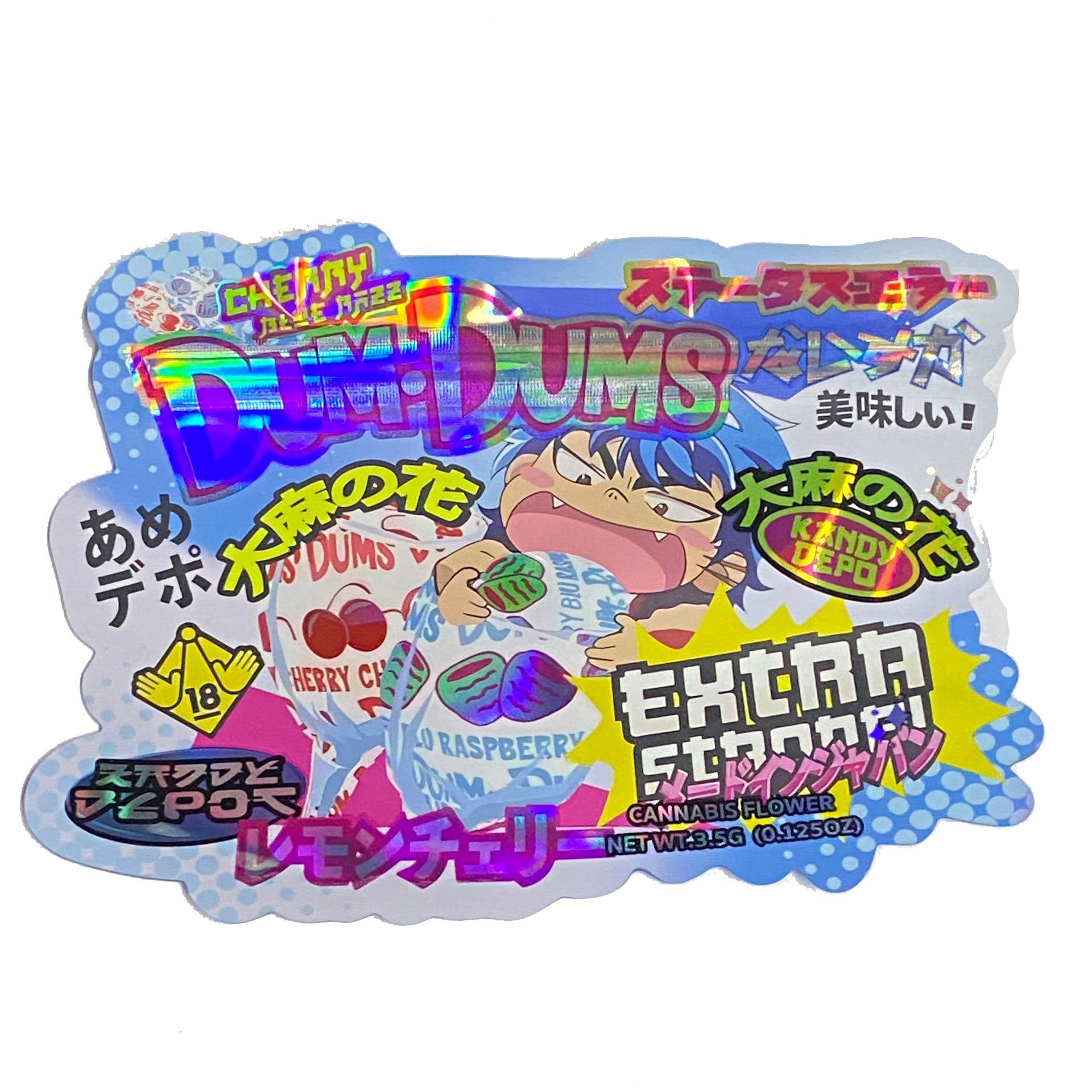 Printed Strain Bags | Custom Design Mylar Cannabis Bags in