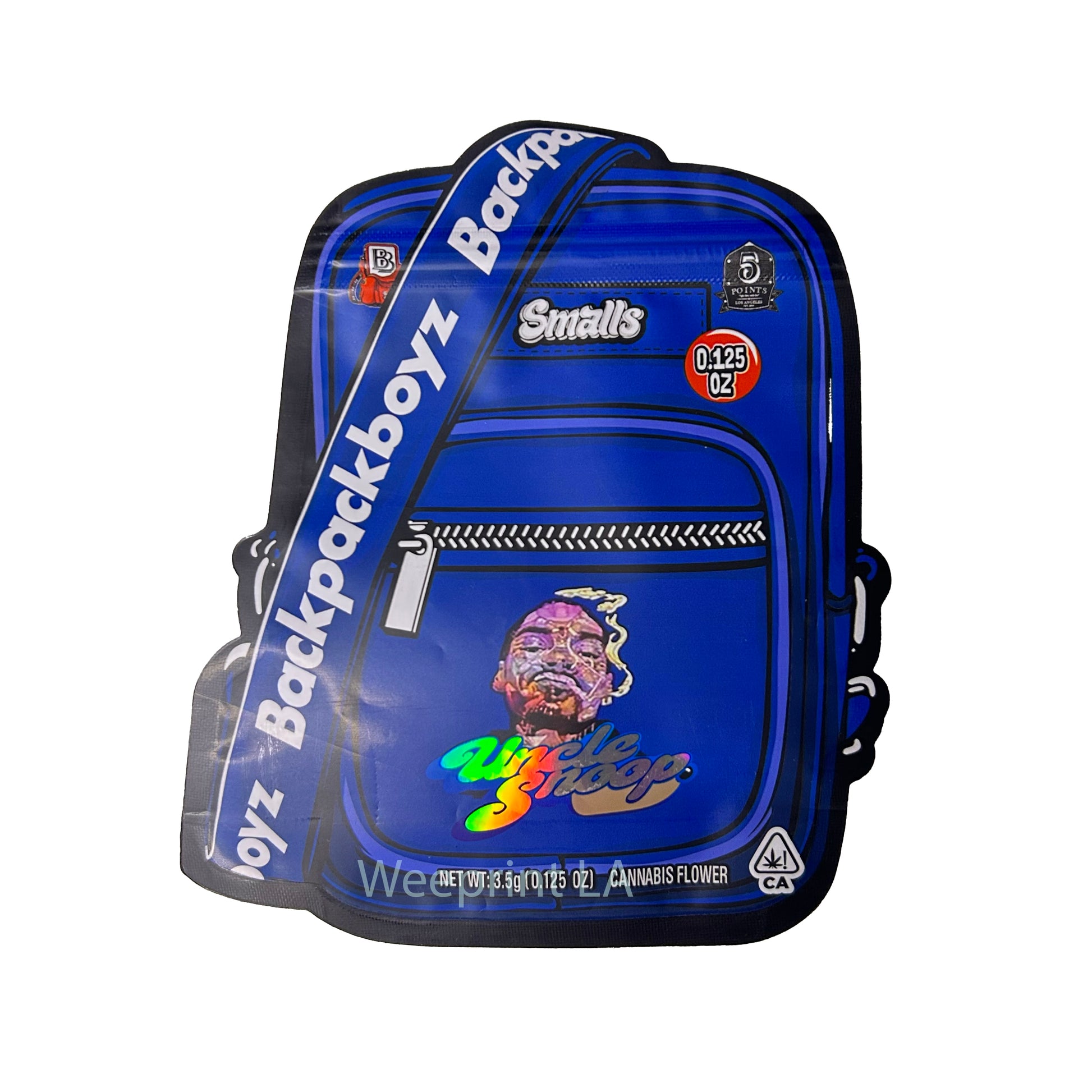 Uncle Snoop Backpack Boyz 3.5G Mylar Bags Backpack Boyz Mylar Bags