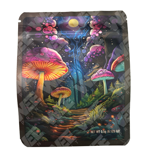 Mushroom Forest 3.5G Mylar Bags