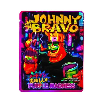 Johny Bravo 3.5G Mylar Bags 