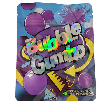 Bubble Gumbo 3.5G Mylar Bags