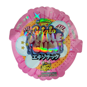 Bubblegum Gelato Cutout 3.5G Mylar Bags