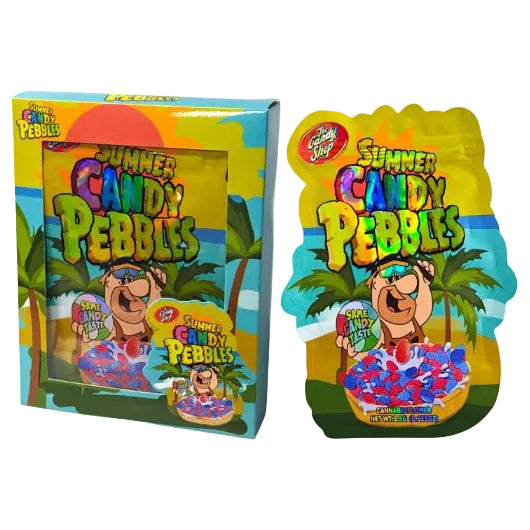 SUMMER CANDY PEBBLES 3.5g  Mylar Bag and Box