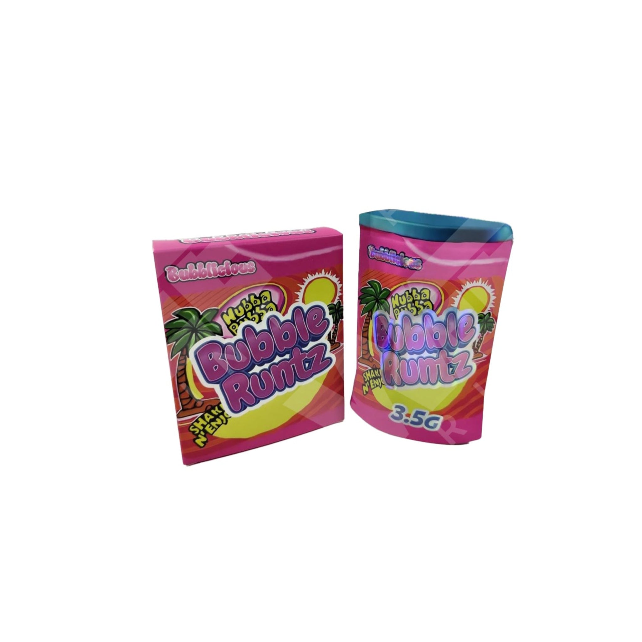BAG WITH BOX Bubble Runtz 3.5g Mylar