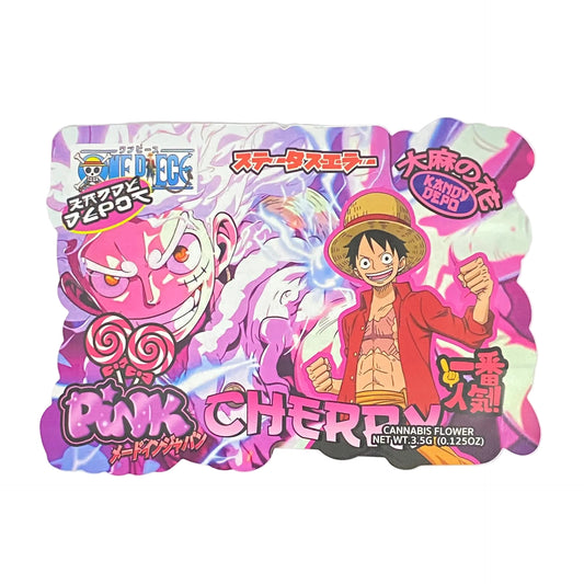 Pink Cherry Mylar Bag
