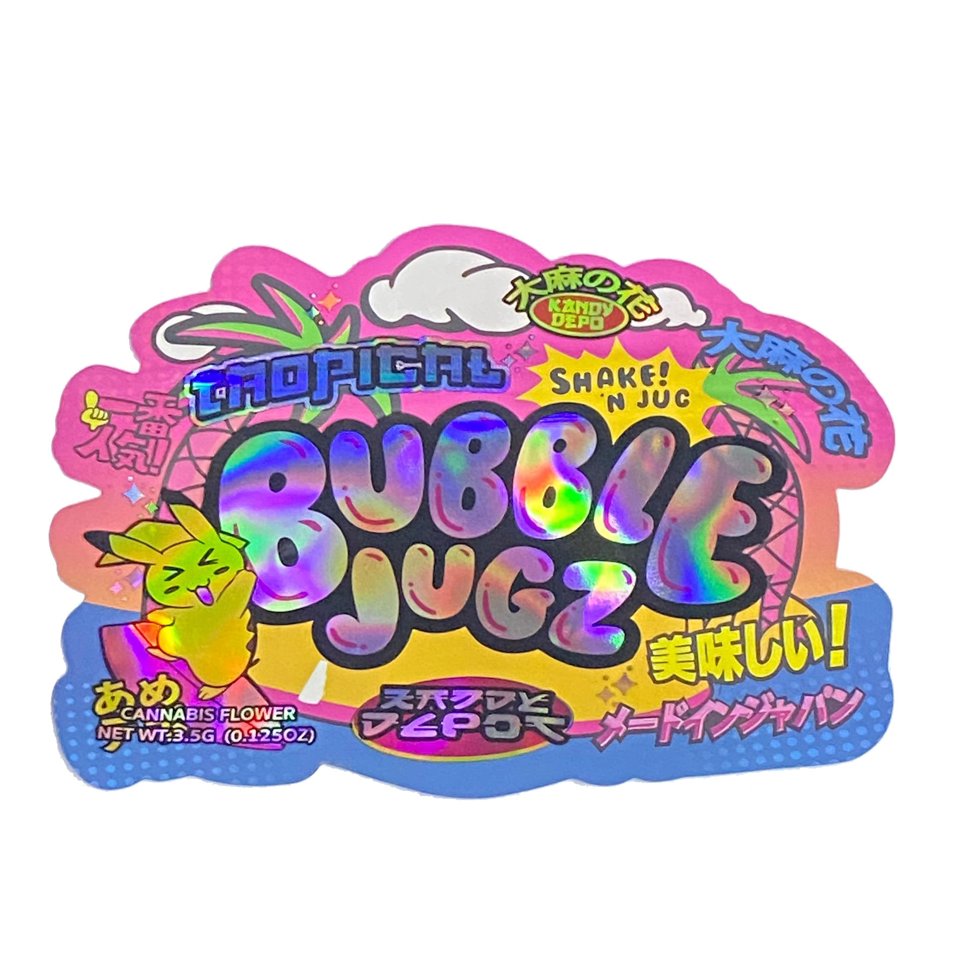 Printed Strain Bags | Custom Design Mylar Cannabis Bags in