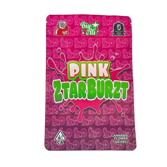 Pink Ztarburzt 1 oz Mylar Bag
