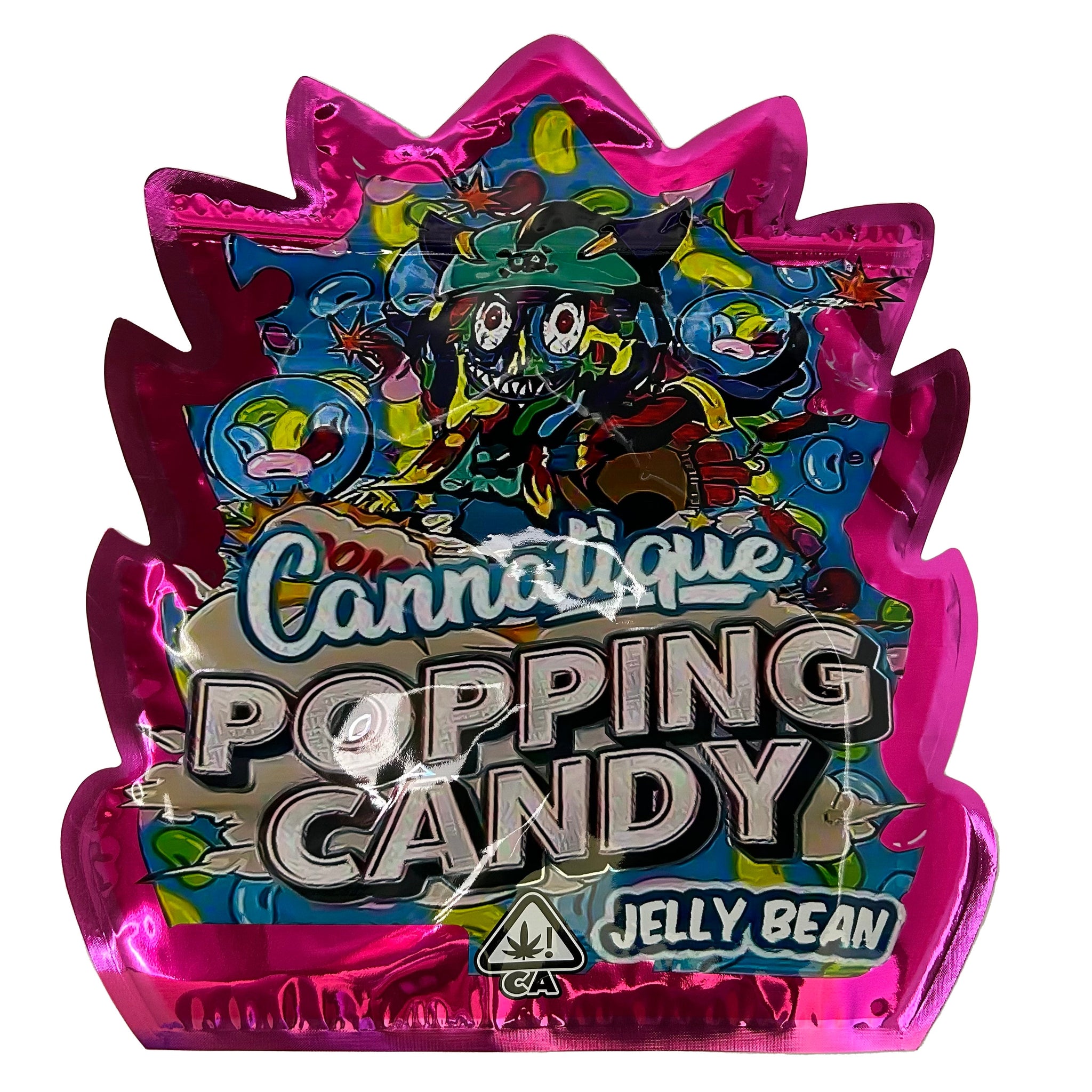 Cannatique Popping Candy POUND Mylar Bags | Resealable Mylar Bags