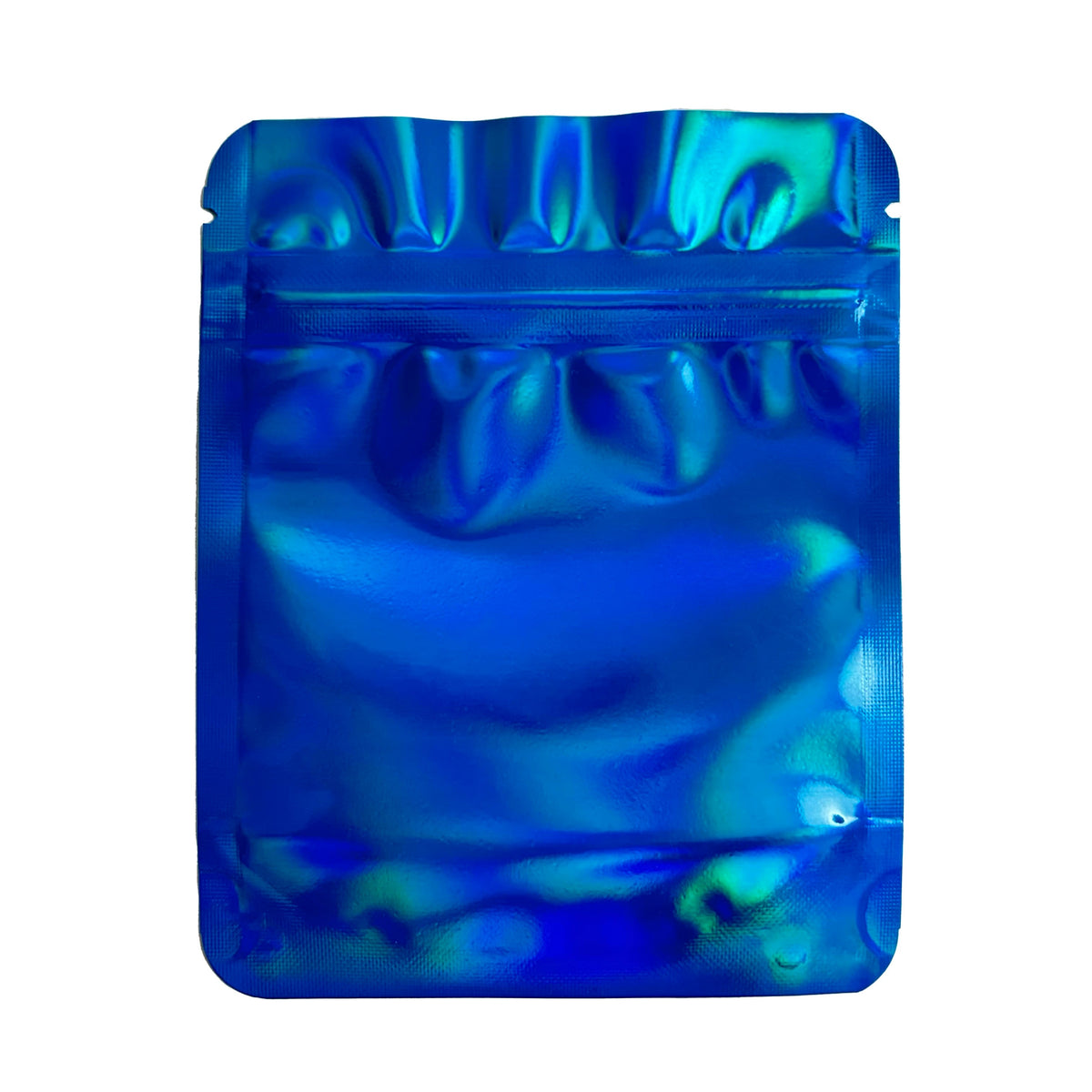 Blue Inlayer Bag Plain Blue 3.5G Mylar Bags | Blue Mylar Bags