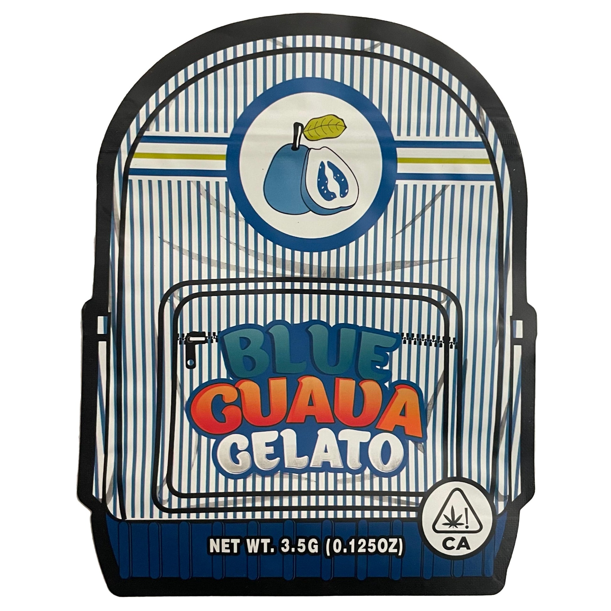 Blue Guava Gelato 3.5G Mylar Bags | Mylar Bags