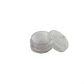 5ml Plastic Jar with White Silicon Insert | White Silicon Insert Plastic Jar
