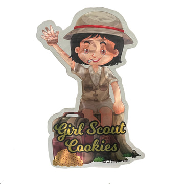 Girl Scout Cookies Cutout 3.5G Mylar Bags