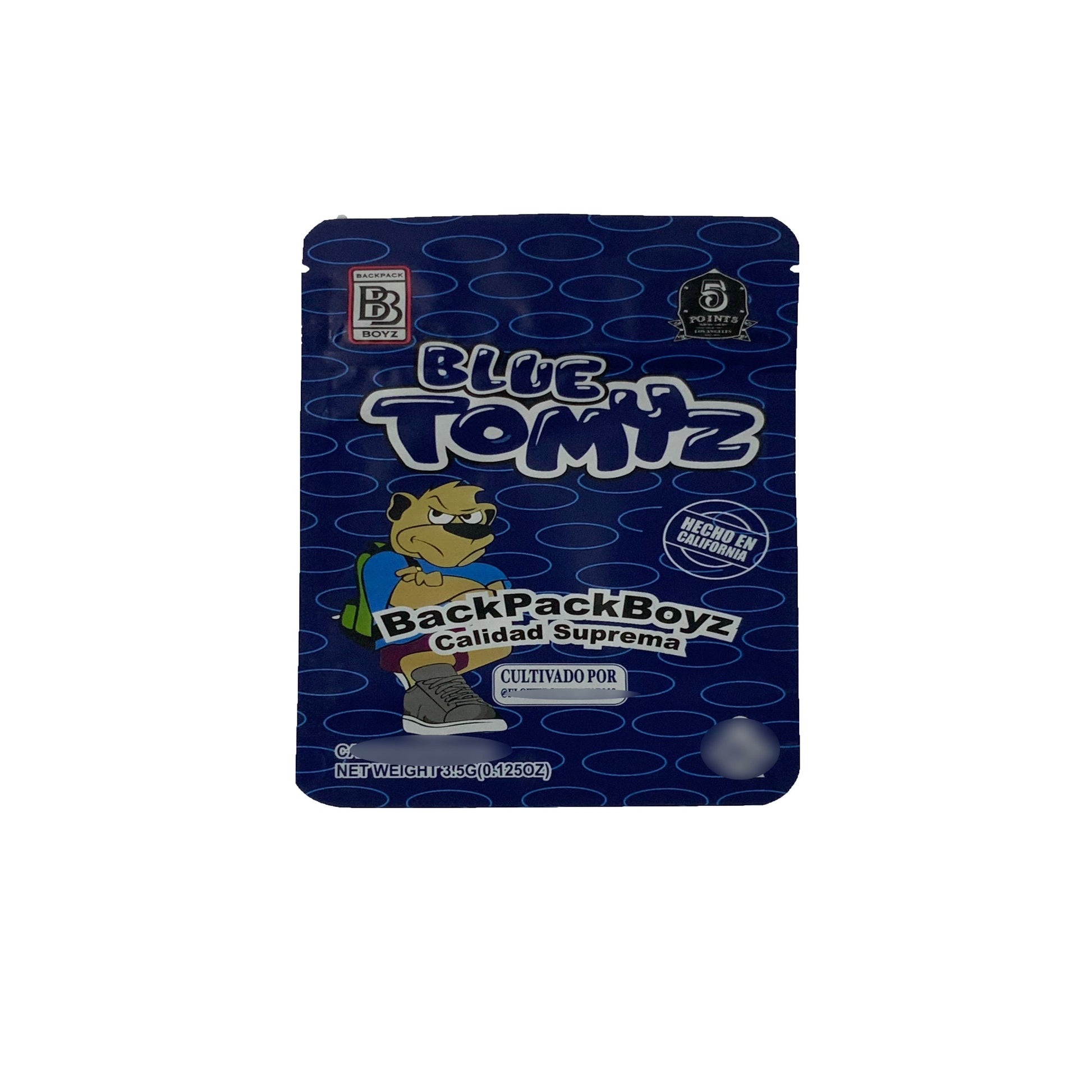 Blue/Red TOMYZ BackPack Boyz 3.5G Mylar Bags Mylar Bag Food Storage