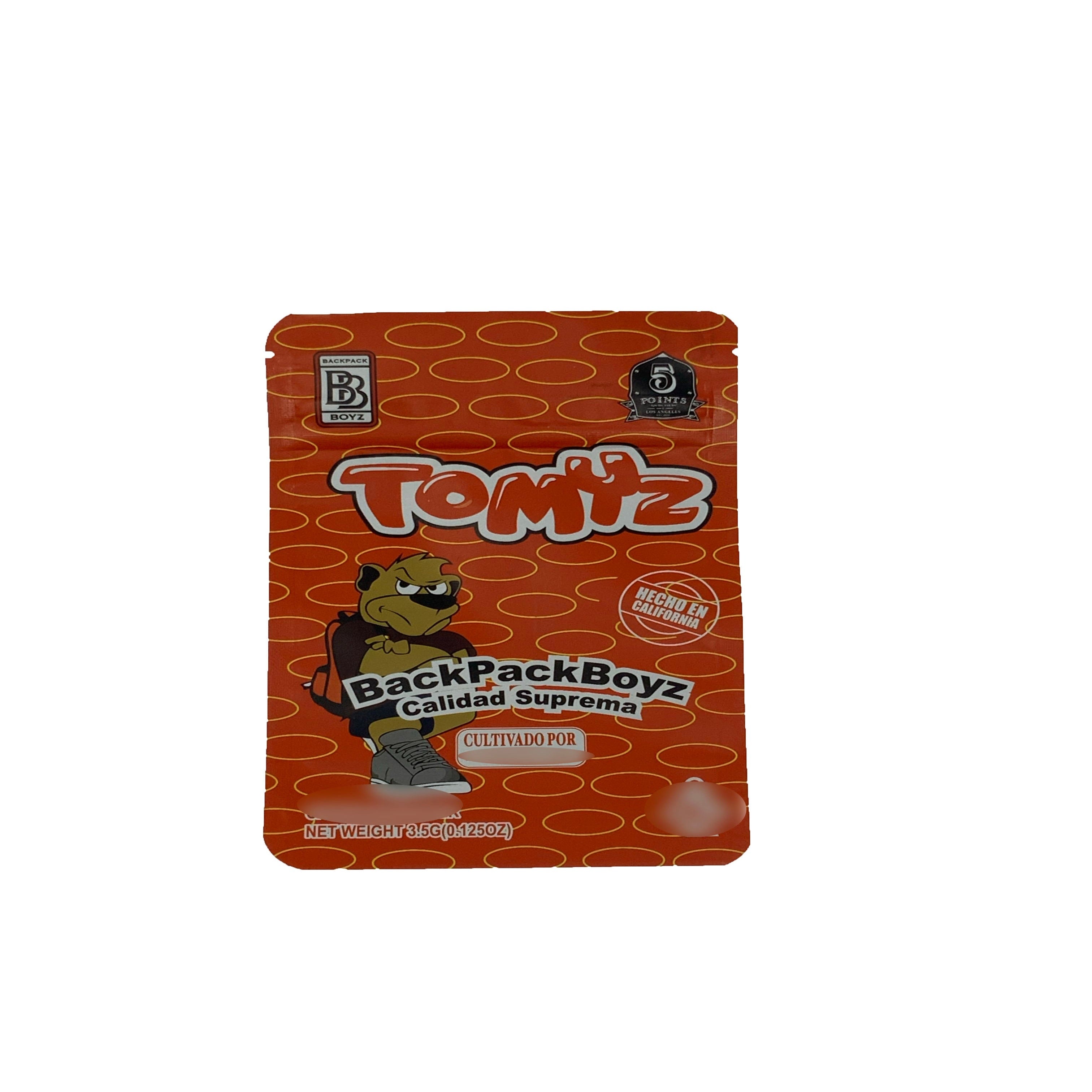 Blue/Red TOMYZ BackPack Boyz 3.5G Mylar Bags Mylar Bag Food Storage